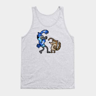 REGULAR SHOW - PIXEL MORDECAI & RIGBY Tank Top